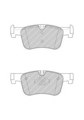 34116850568,BMW 34116850568 Brake Pad Set, disc brake for BMW