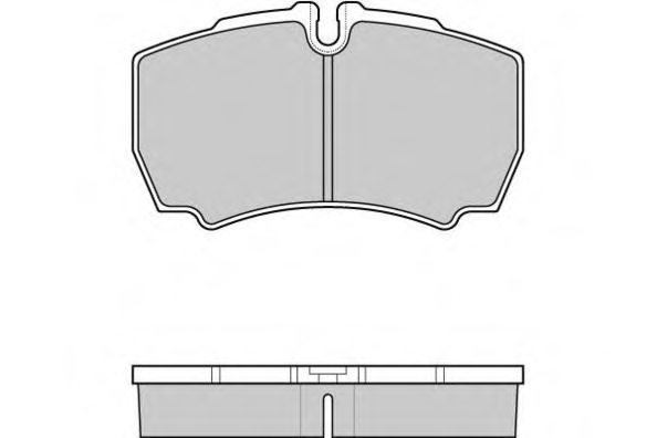 42470841,FIAT 42470841 Brake Pad Set, disc brake for IVECO