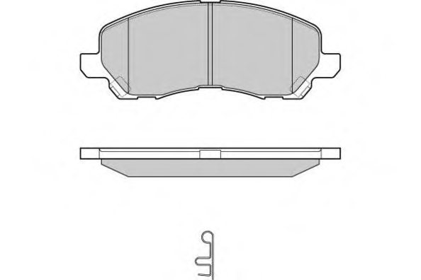 4605A530,MITSUBISHI 4605A530 Brake Pad Set, disc brake for MITSUBISHI