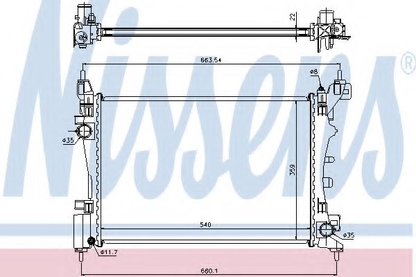 51780706,citro?n 51780706 Radiator, Engine Cooling For Citro?n,fiat,peugeot