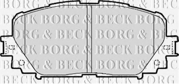 0446552190,TOYOT 04465-52190 Brake Pad Set, disc brake for TOYOT