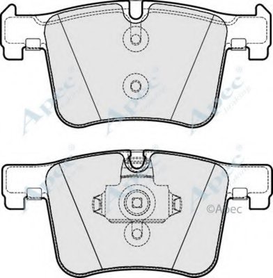 34106799801,BMW 34106799801 Brake Pad Set, disc brake for BMW