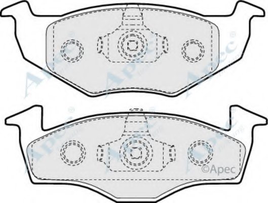 1H0698151A,VW 1H0698151A Brake Pad Set, disc brake for VW