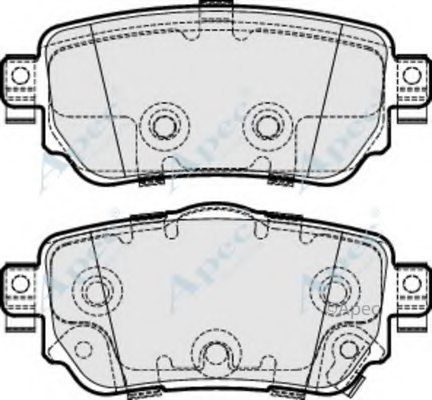 D40604EA0A,NISSA D40604EA0A Brake Pad Set, disc brake for NISSA