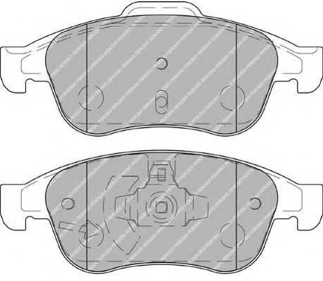 440603905R,RENAU 440603905R Brake Pad Set, disc brake for RENAU