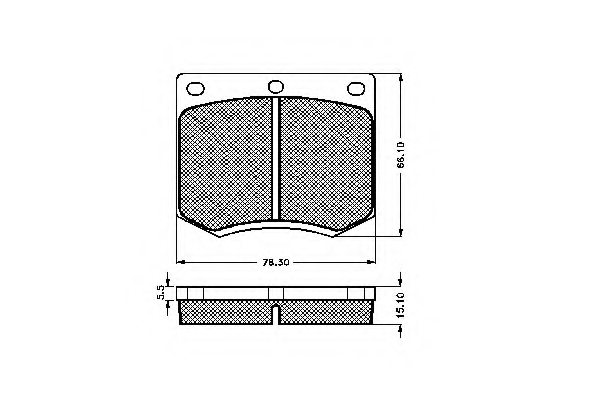 1576823,FORD 1 576 823 Brake Pad Set, disc brake for AC,ASTON MARTIN ...