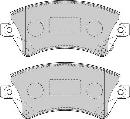 0446502130,TOYOT 04465-02130 Brake Pad Set, disc brake for TOYOT