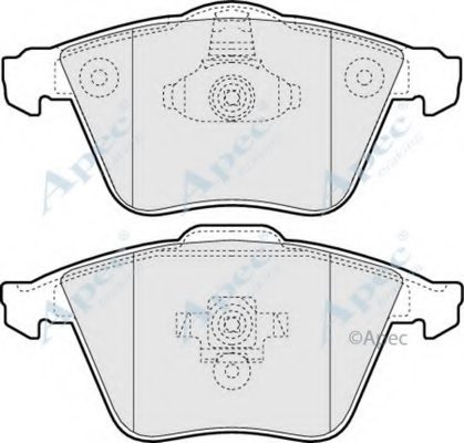 1368558,FORD 1368558 Brake Pad Set, disc brake for FORD