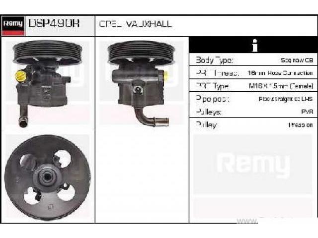 REMY  DSP490R Power Steering Pump