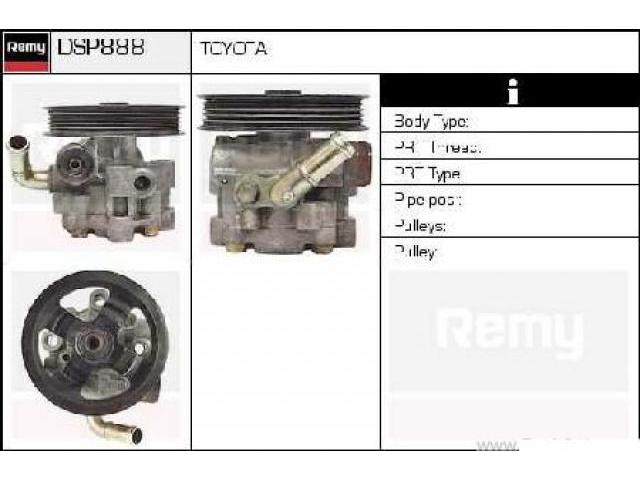 REMY  DSP888 Power Steering Pump