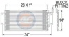 SILLA C6332 Condenser, air conditioning