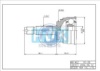 HDK MI-29 Joint Kit, drive shaft