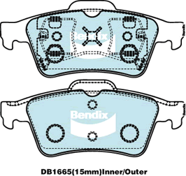 7874D973,FMSI 7874-D973 Brake Pad Set, disc brake for FMSI