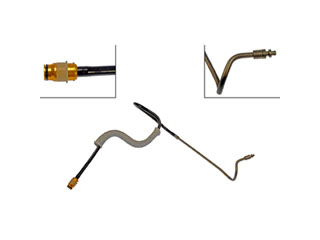 FORD MOTOR COMPANY F2TZ7A512G Hydraulic Clutch Lines