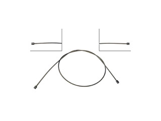 FORD MOTOR COMPANY F5TZ2A793B Brake Cables