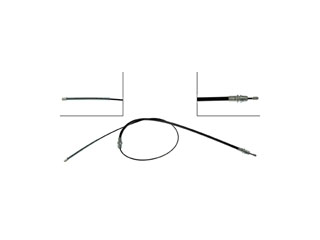 FORD MOTOR COMPANY D5DZ2A635A Brake Cables