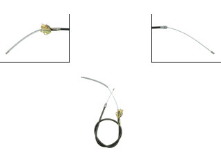 GM 14038893 Brake Cables