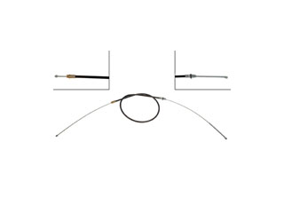 FORD MOTOR COMPANY D3TZ2A635F Brake Cables