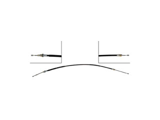 FORD MOTOR COMPANY F75Z2A635FG Brake Cables