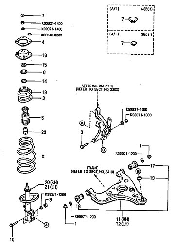 OE OK91734900 Shock Absorber