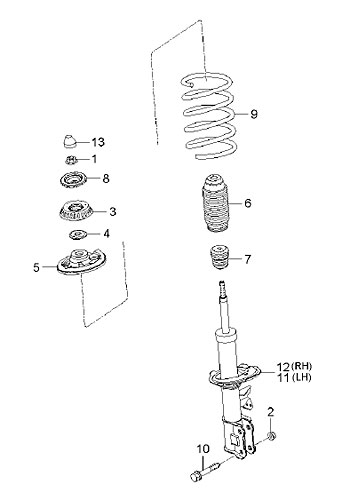 OE 5465007000 Shock Absorber