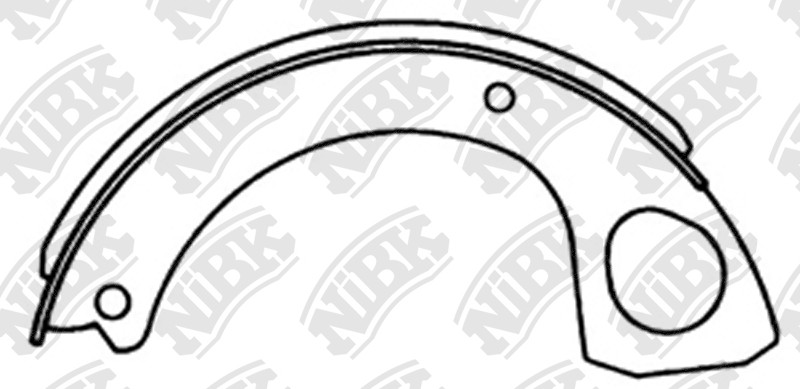 ISUZU 146220024 Brake Shoe