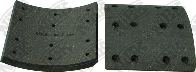 NIBK BL1002 Brake Lining, drum brake