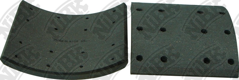 NIBK BL2102OS Brake Lining, drum brake