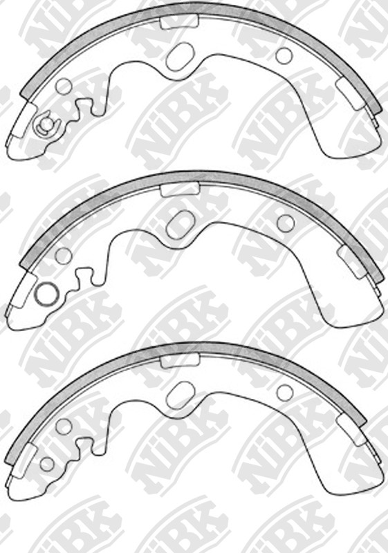 NIBK FN3375 Brake Shoe