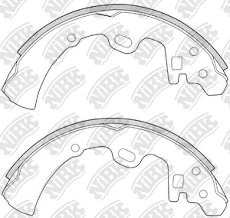 NIBK FN1156 Brake Shoe