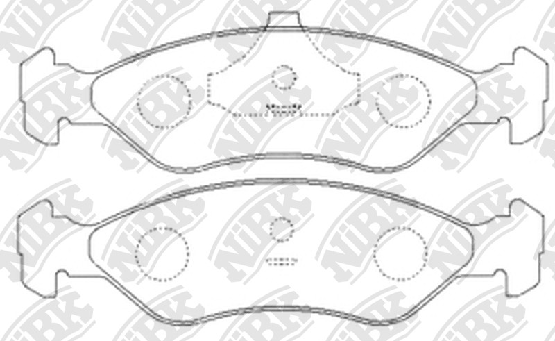 SUZUKI 5520050842 Brake Pad