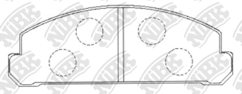 NISSHINBO PF3057 Brake Pad