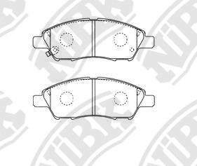 NIBK PN0397 Brake Pad