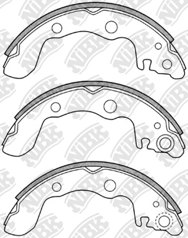 ISUZU 894133691 Brake Shoe