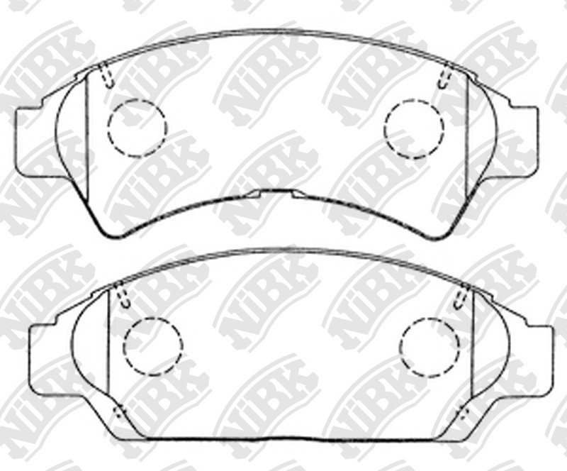 Asuki AF2102 Brake Pad