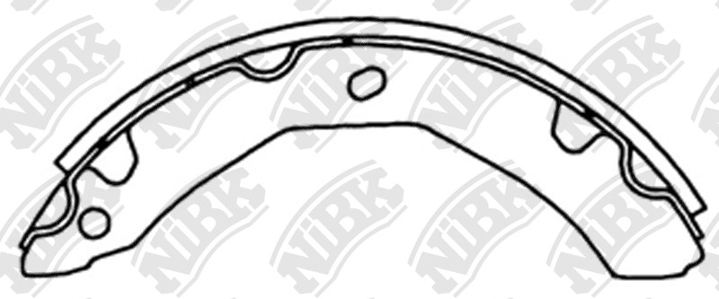 ISUZU 897171439 Brake Shoe