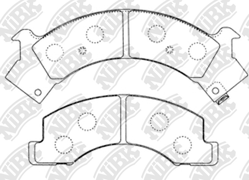 NIBK PN4288 Brake Pad