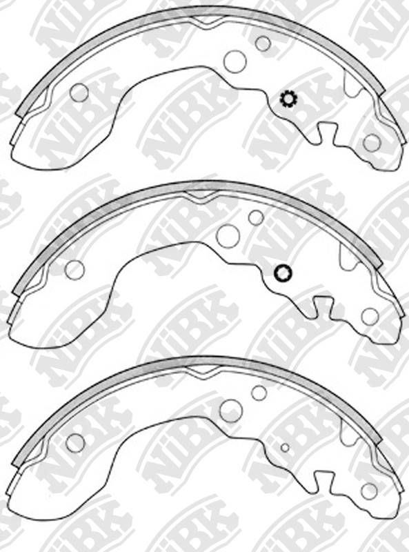 NISSHINBO T9955 Brake Shoe