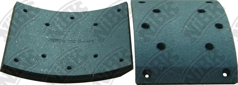 NIBK BL1062 Brake Lining, drum brake