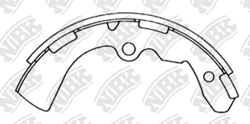 NIBK FN1165 Brake Shoe