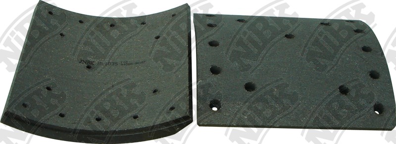 NIBK BL1035 Brake Lining, drum brake