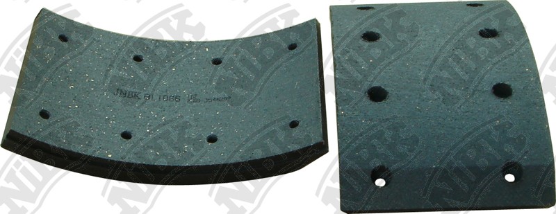 NIBK BL1066 Brake Lining, drum brake