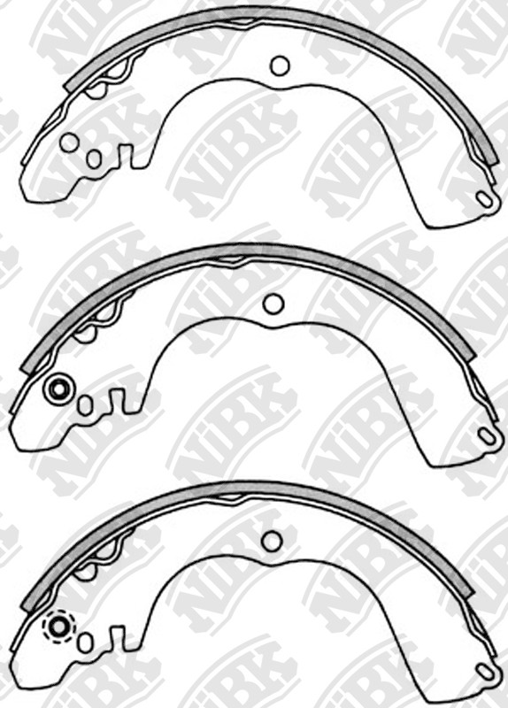 NIBK FN6723 Brake Shoe