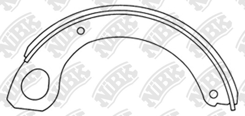 NISSAN 3611099006 Brake Shoe