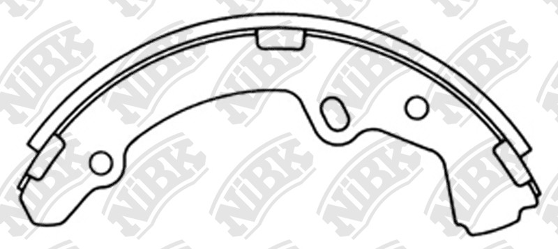 MAZDA H7213337Z Brake Shoe