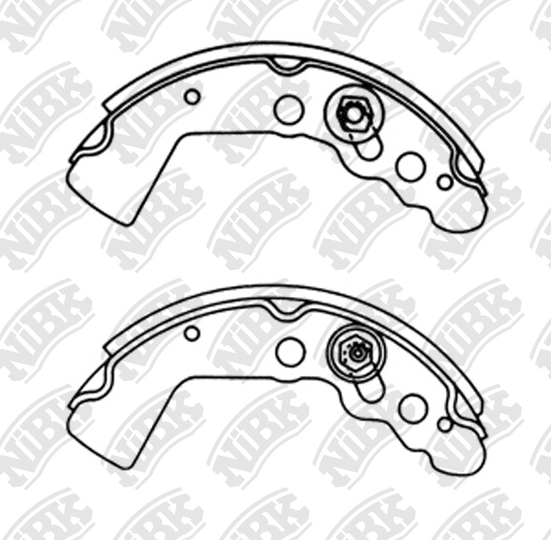 NIBK FN9905 Brake Shoe