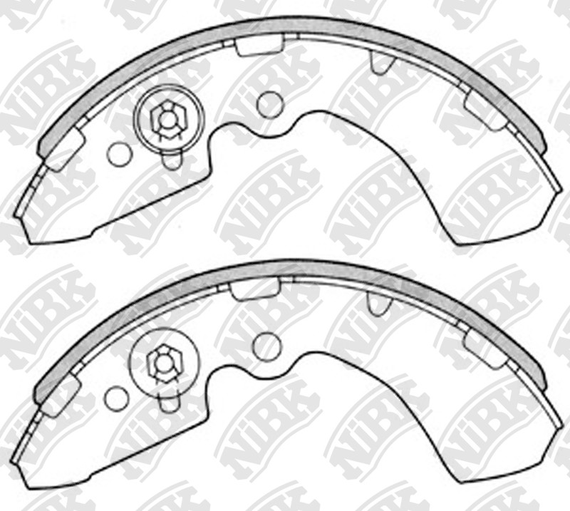 AKEBONO NN3051 Brake Shoe