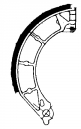 FERODO FSB888 Brake Shoe