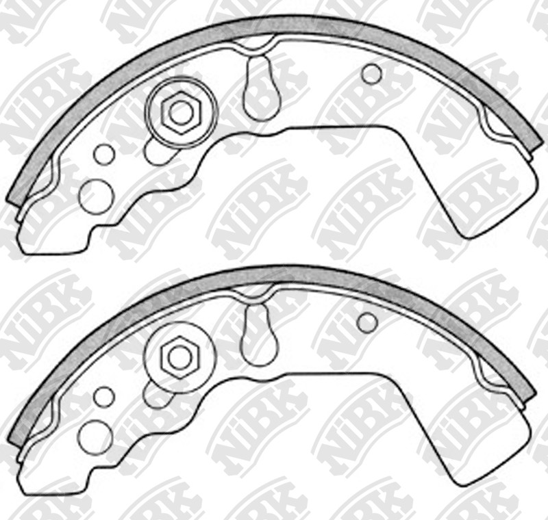 SUBARU 625300351 Brake Shoe