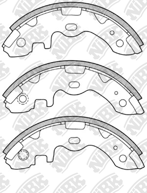 NIBK FN2269 Brake Shoe